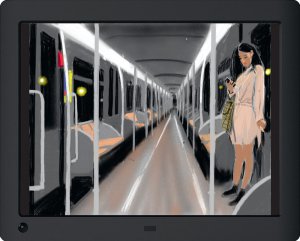 Night train. Milan. 2018. 