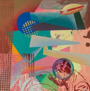 Man. Earth. Universe. Composition 3. 2018
