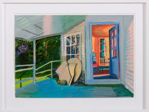 Dacha. From the Winter Birds and Others series. 2018.