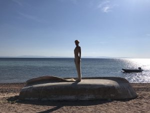 Snake on Holiday series frame 2, 2019.