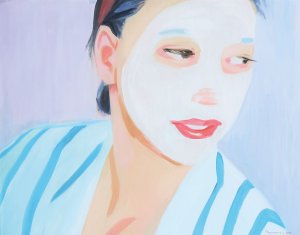 White home mask, 2007.