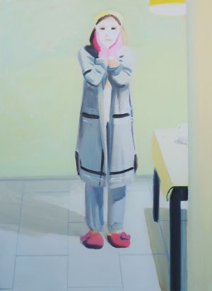Big pink gloves, 2019.