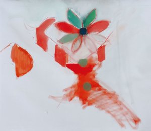 Folk embroidery motif painting series, 2019
