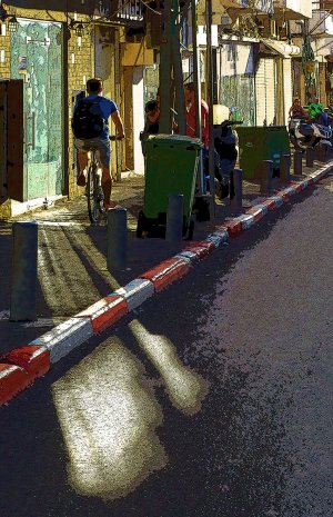 Sunset on Eilat Street, 2020