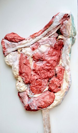 Meat Series. #5 (inspired by Claude Monet), 2019